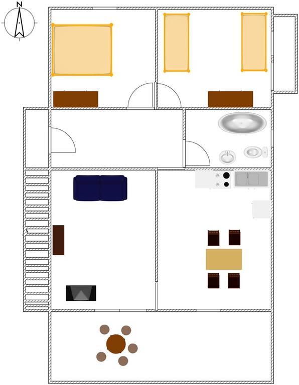 Apartment Bise Rogoznica  Eksteriør bilde